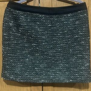 Banana Republic black and white mini skirt!